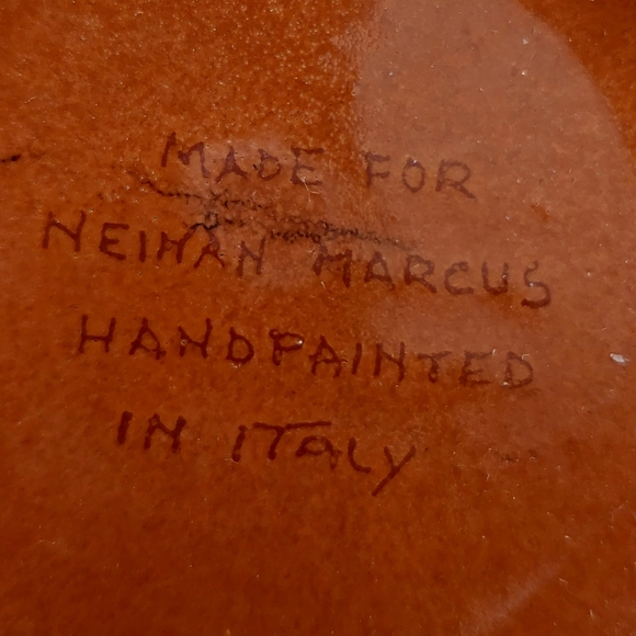 Neiman Marcus Coffee Tea Mug Cup Handpainted in Italy - Picture 3 of 13